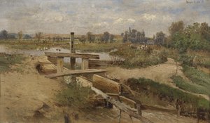Paesaggio ungherese da Theodor von Hormann